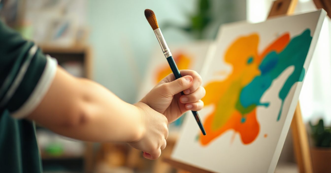 Boost Your Autistic Child's Focus and Planning with Fun Art Activities