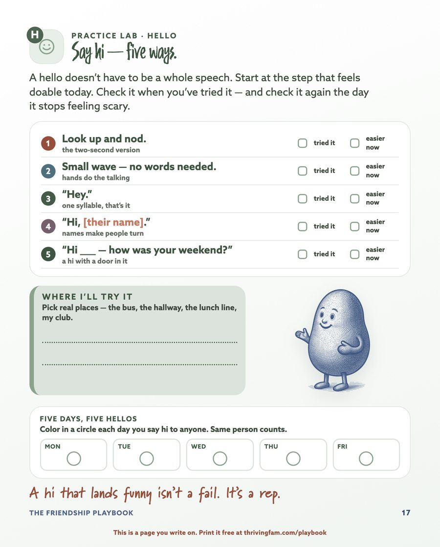 Page 17 — a Practice Lab drill