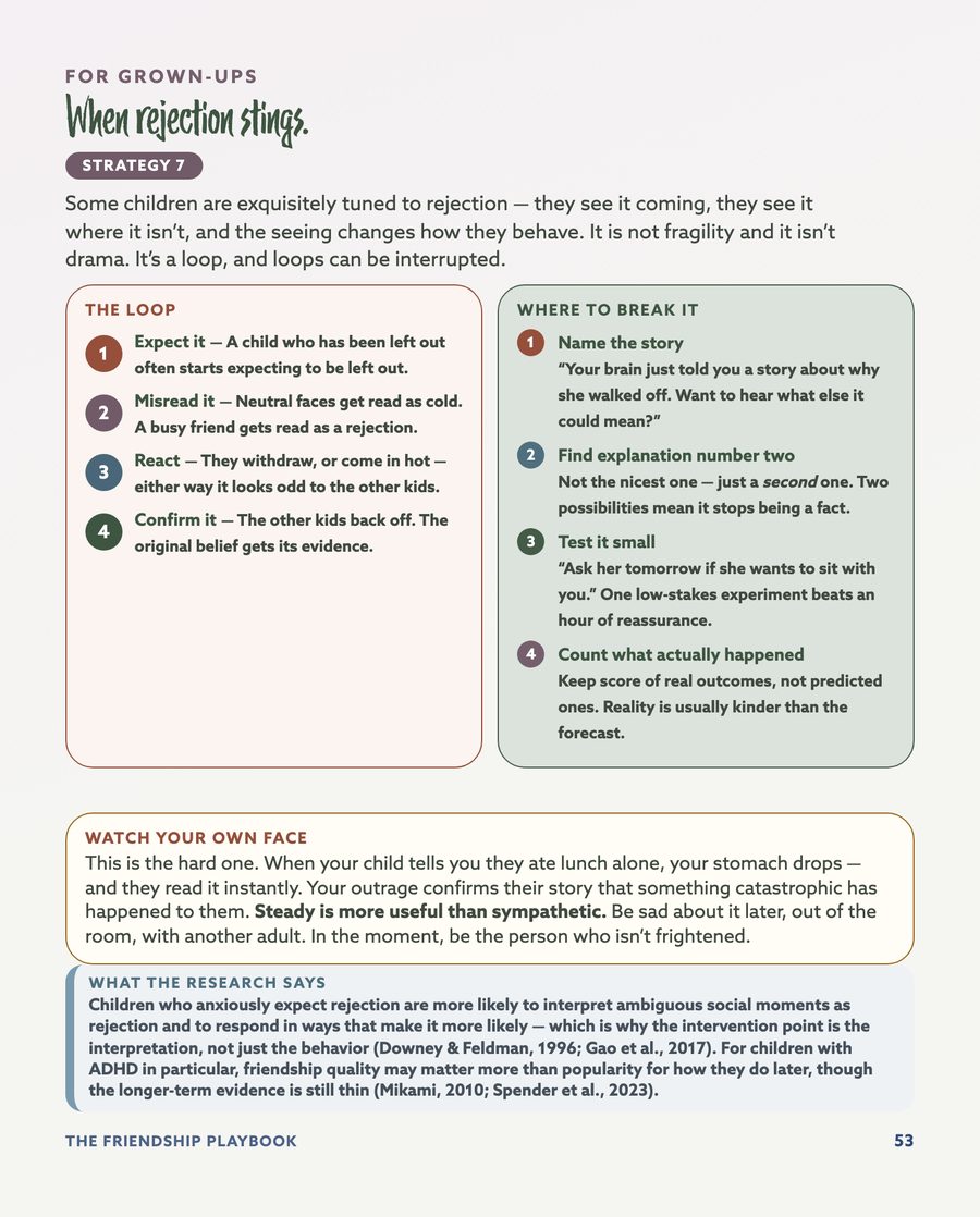 Page 53 — a coaching page written for the grown-up